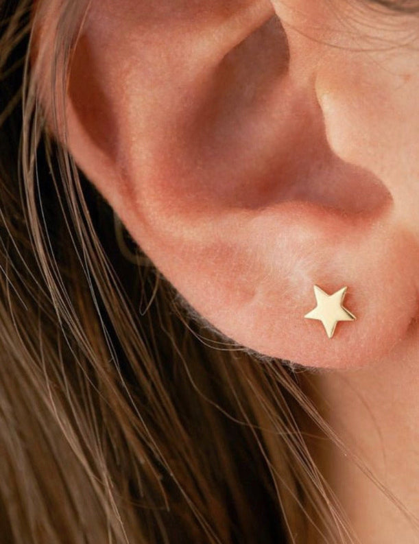 Kathryn Star Stud Earrings