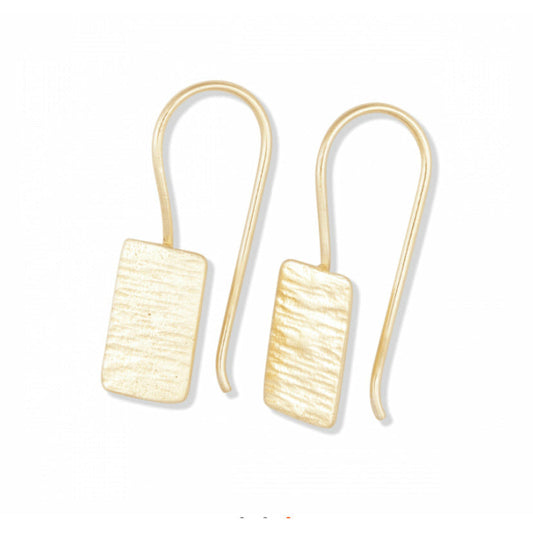 Natalie Gold Loop Thru Earrings